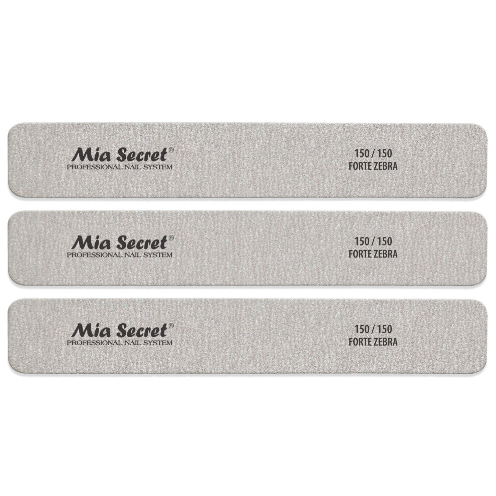 Mia Secret Forte Zebra Jumbo Nail File (Green Center 3)