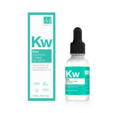 Dr Botanicals Refreshing Eye Cooling Serum med Vitamin C Kiwi Fruit Oil fr att minska rynkor i huden. terfuktande Ljusande och frmjar ungdomli