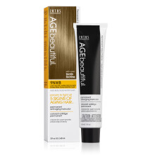 AGE beautiful Permanent Hair Color Dye Liqui Creme | 100% Gray Coverage | Anti-Aging Haircolor | Biotin for Thicker  Fuller Hair | Professional S