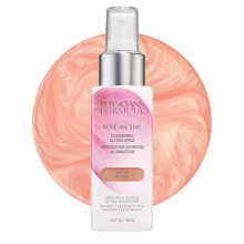 Lkare Formel Ros? All Stay Illuminating Setting Spray fr smink Oljefria alkoholfria antioxidanter | Hudlkare Testad Kliniskt testad