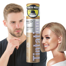 Red By Kiss Tymczasowa farba do wlosw w sprayu Szybkoschnacy i odporny na rozmazywanie spray do stylizacji na imprezy Szybkoschnacy (blond)