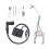 Engine Ignition Coil Stator Coil Spark Plug Kit for 2 Stroke 49cc 50cc 60cc 80cc Motor Bike Bicycle 3