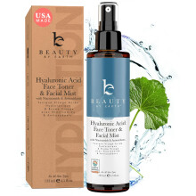 Hyaluronic Acid Toner for Face - USA Made with Natural & Organic Ingredients  Hydrating Toner with Niacinamide  Softens and Smoothes Dry & Sensit