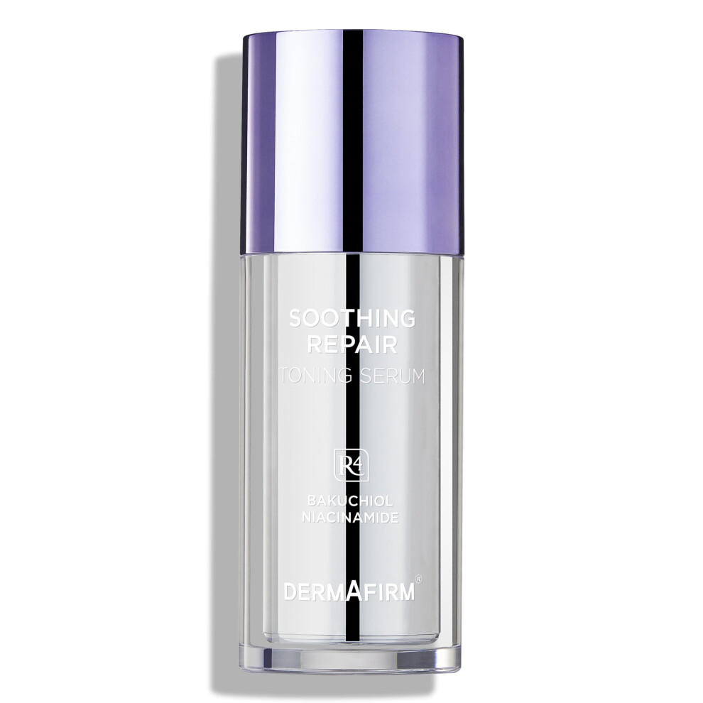 Dermafirm [Dermafirm] Soothing Repair Toning Serum R4 | Bakuchiol Face Serum W/Niacinamide & Peptides | Calming And Correcting Facial Serum For All Skin Ty