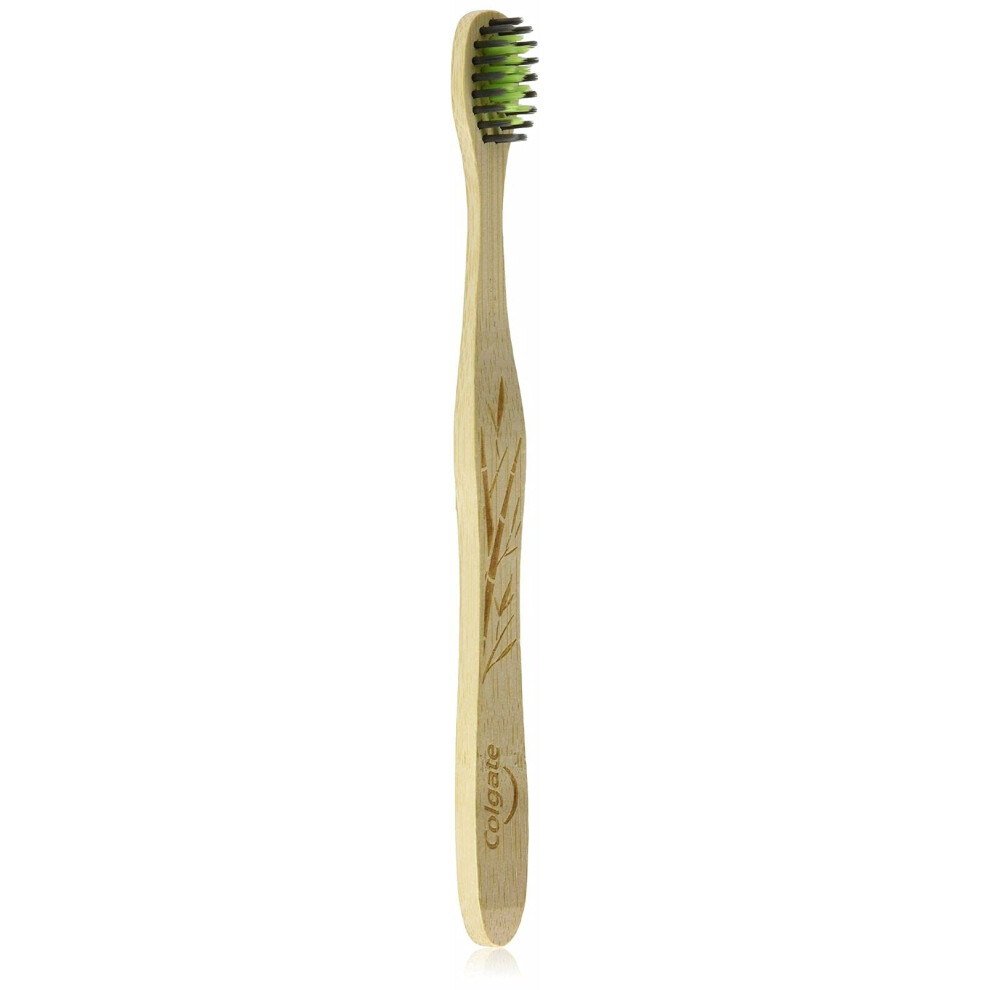 New Colgate Bamboo Charcoal Toothbrush Soft 035000970480-Amazon Uniquement