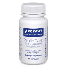Pure Encapsulations Peptic-Care - Zinc-L-Carnosine - Gut Health & Antioxidant Supplement - Supports Gastric Health* - Vegan & Gluten-Free - 60 Capsule