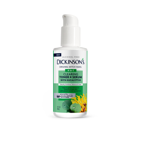 Dickinson's Witch Hazel Clearing Toner + Serum with Eucalyptus