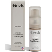 Kitsch Volumizing Rice Protein Dry Shampoo Powder  Trockenshampoo fr Frauen und Mnner, kein Weistich, absorbiert l, fettet nicht, fr helle bis