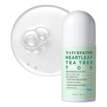 Naturekind Heartleaf Tea Tree Tok Acne Trattamento calo il siero di toner Centella Asiatica Corea coreana per la cura del viso per il controllo dei p