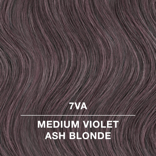 COLORCHARM Permanent Cream Hiusväri 7VA Medium Violet Ash Blonde 2 oz. 1