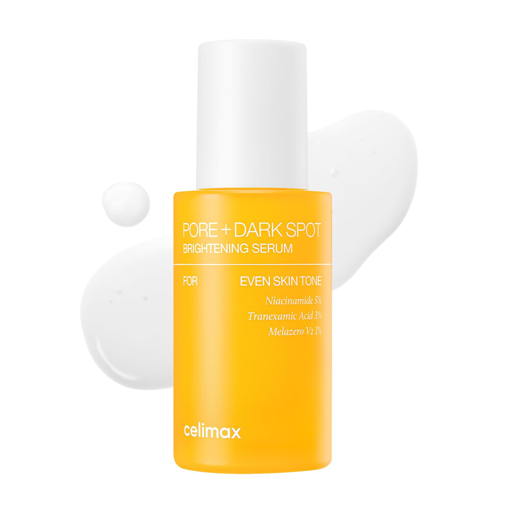 Celimax Dark Pore+ Spot Brightening Serum 30Ml | Gel-Like Serum For Enlarged Pores With Niacinamide Tranexamic Acid Pore Minimizer Non-Irritati