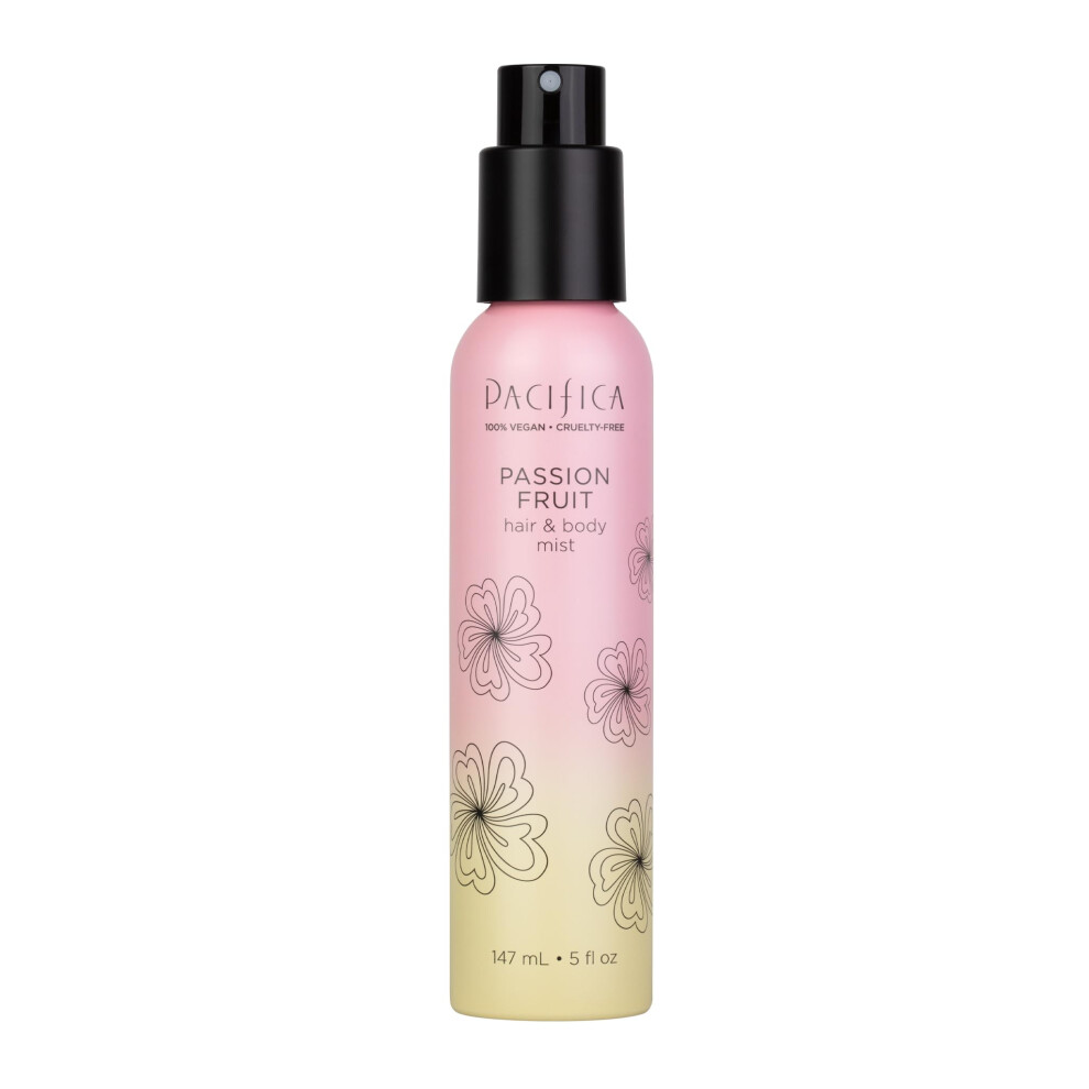 Photos - Women's Fragrance Pacifica Hair Perfume & Body Fragrance Spray Mist - Passion Fruit with Pineapple Orange Blossom Vanilla Sandalwood & Bergamo 