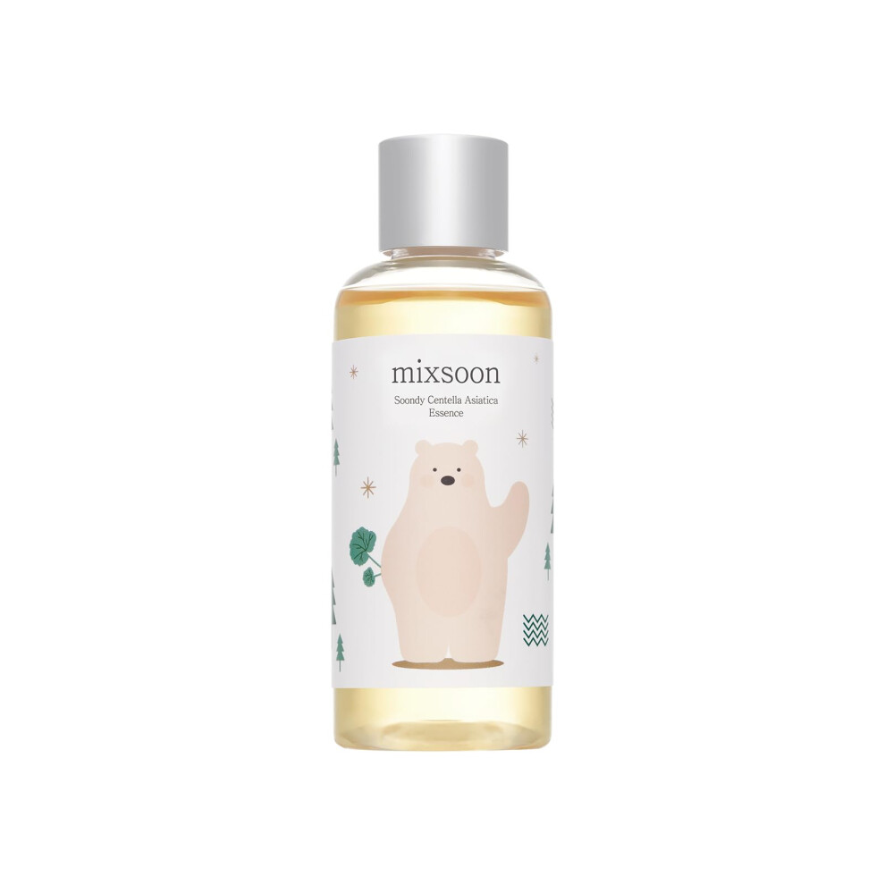 Mixsoon Soondy Centella Asiatica Essence Instant Hydrating & Soothing Essence For Irritated Sensitive Skin For Korean Skincare For Glass Skin-Je