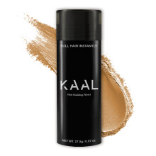 KAAL Hair Fibers – (27,5 g Hellblond) Nachfüllbarer Haarpuder zum Kaschieren dünner werdender Bereiche für Männer und Frauen