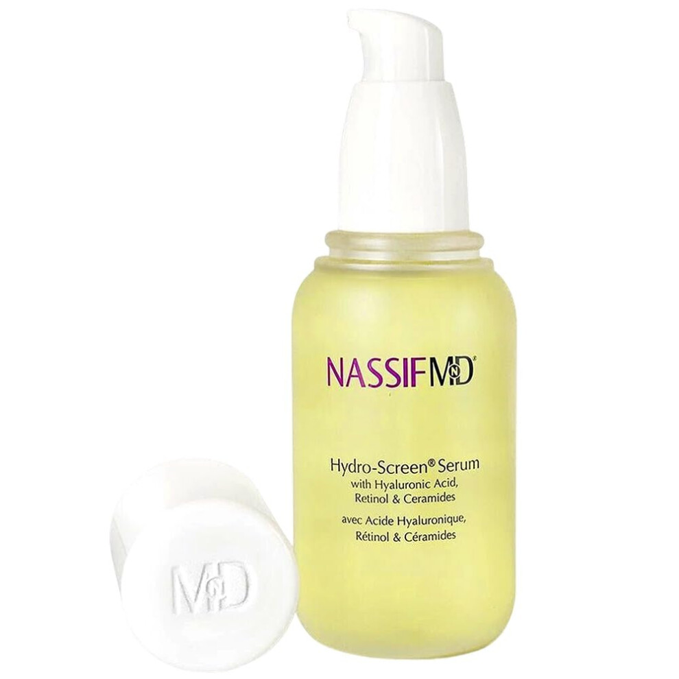Nassif Md Nassifmd Hydro-Screen Hydrating Serum With Hyaluronic Acid & Ceramides - Lightweight Fast-Absorbing Formula For Smooth Plump Moisturized Skin