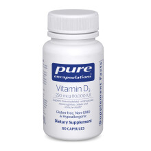 Pure Encapsulations Vitamin D3 250 mcg (10,000 IU) - Unterstützt Knochen-, Gelenk-, Herz- und Immun-Gesundheit