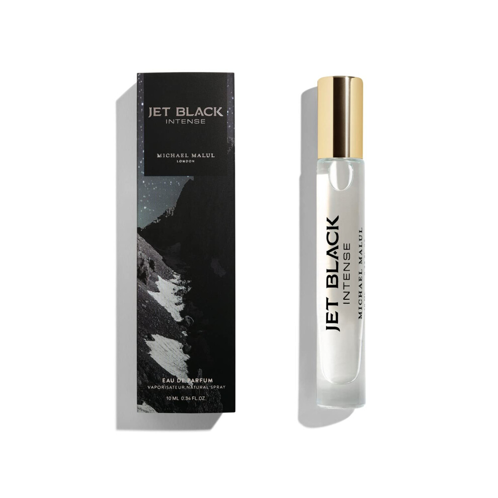 Michael Malul Black Jet Intense Eau De Parfum For Men - 10Ml Travel Size