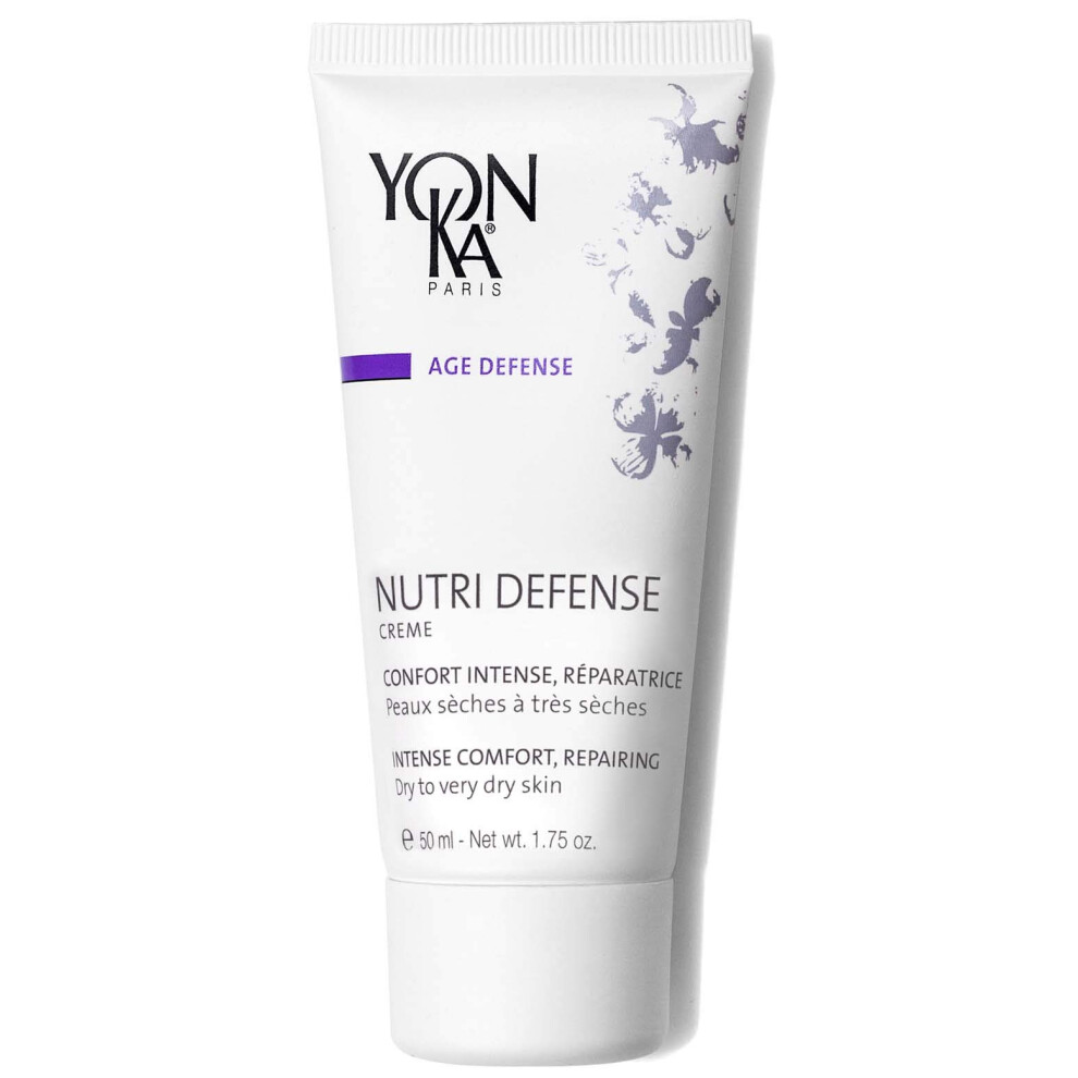 Yonka Cream Yon-Ka Nutri-Defense Creme (50Ml) Nourishing Dry Skin Facial Moisturizer Rich Shea Butter Treatment With Prebiotics And Probiotics Dry An