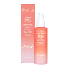Pacifica Beauty Glow Baby Super Lit SPF 30 Lotion, Skincare, Broad Spectrum, UVA/UVB Sun Protection, Zinc Oxide, Mineral Sunscreen, Face Lotion, Tinte