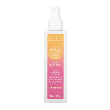 Pacifica Beauty Sunrise Moon Hair and Body Mist, Fragrances, Body Spray, Hair Perfume, Clean Perfume, Peach, Cardamom, Mandarin, Citrus, Fruity, Vegan