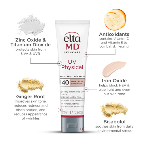 EltaMD Eltamd UV Physical Rosy Tint Suntir 2