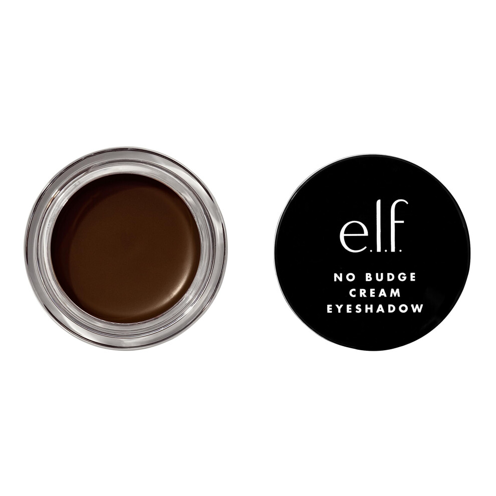 E.l.f. Cream No Budge Eyeshadow, 3-In-1 Eyeshadow, Primer & Liner With Crease-Resistant Color & Stay-Put Power, Vegan & Cruelty-Free, Plateau, 81737