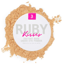 Ruby Kisses Instant Bake Undereye Powder - Vegansk Cruelty Free Powder til at lysne jnene og snavsfri makeup (Jorden)