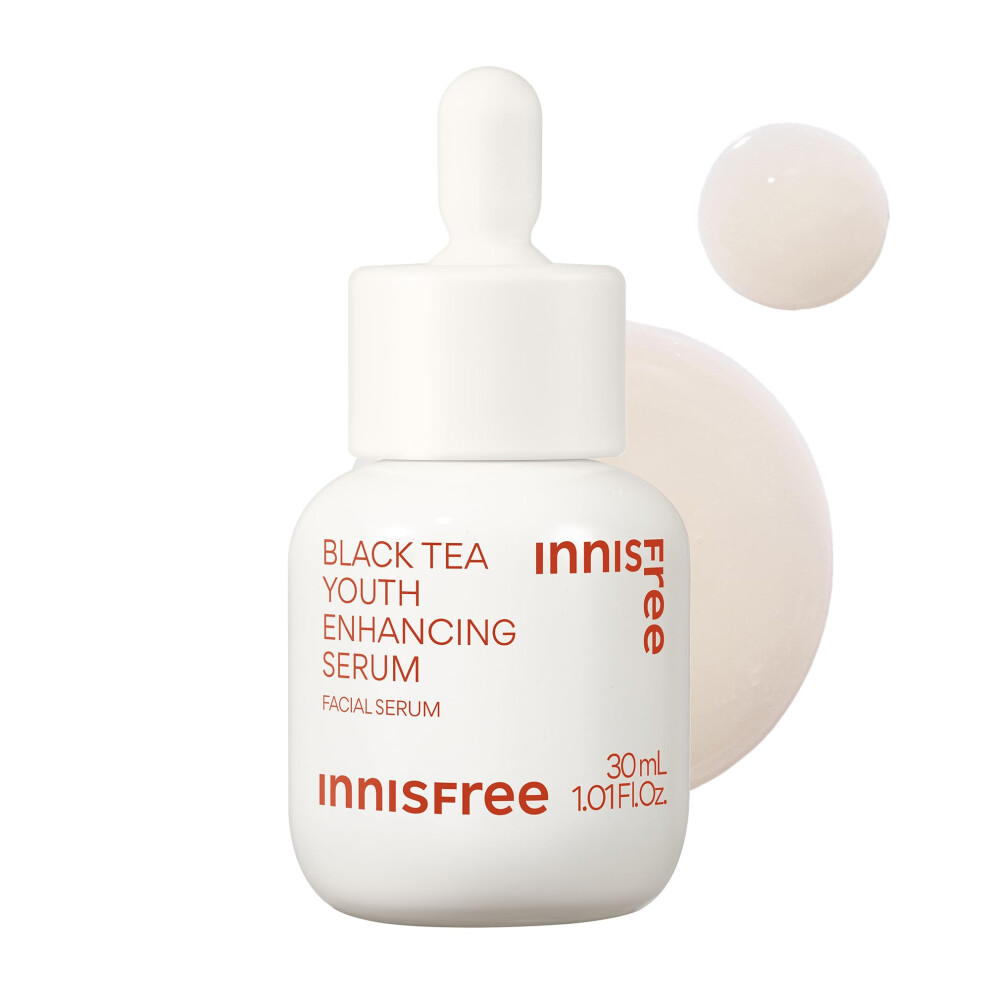 innisfree Black Tea Youth Enhancing Serum  Korean Serum with Niacinamide for Firming and Glow-image-OPC-PHXPWVQ-NEW