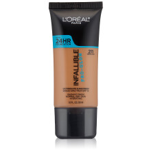 L'Oreal Paris Makeup Infallible 24HR Pro-Glow Foundation, Creme Cafe, 1 fl oz.