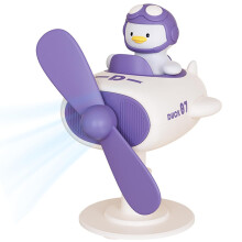 Cute Duck Auto Oscillating Fan, Small Desktop Fan, Screen Fan, Garage Kit, Handheld Mini Fan