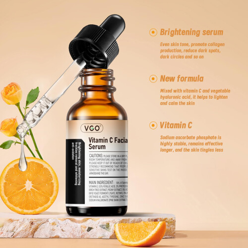 VGO Vitamin C och E Ansiktsserum, 60ml / 2.02oz 2