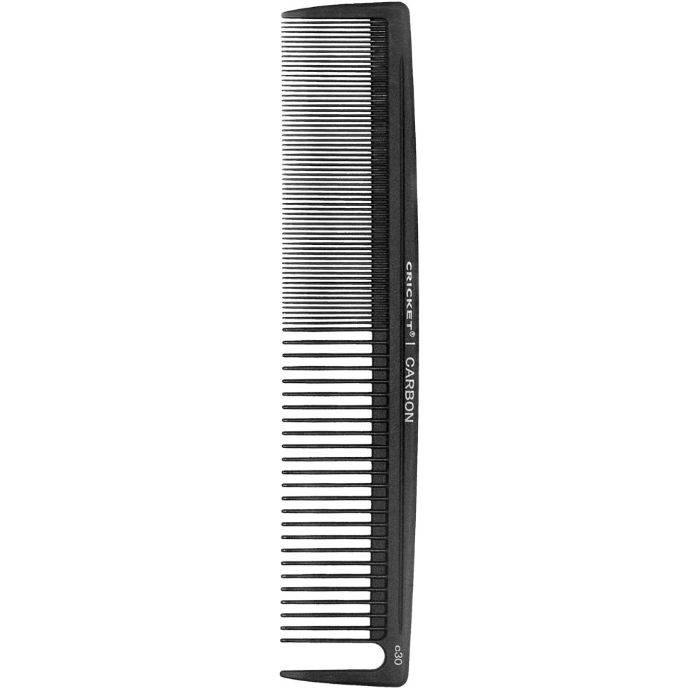 Cricket Unisex C30 Professional Hair Stylist Carbon Comb Anti-Static Heat Resistant Styling Detangling Sectioning Combs For All Hair Types