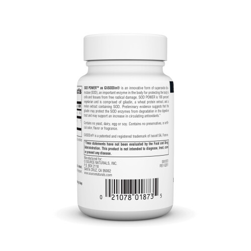 Source Naturals, SOD Power, 250 mg, 60 Tabletten 2