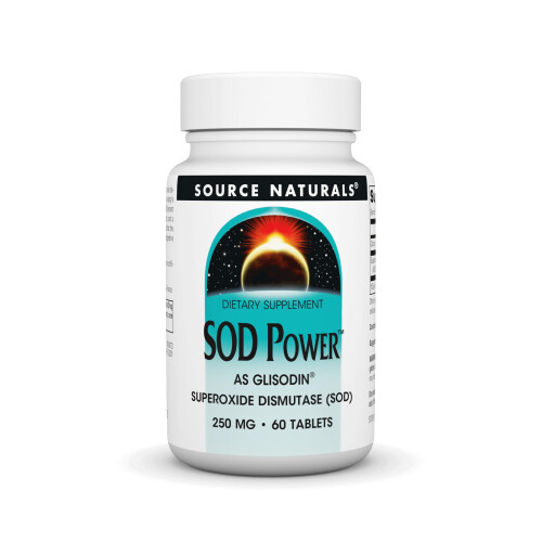 Source Naturals, SOD Power, 250 mg, 60 Tabletten