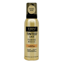 EBIN NEW YORK Tonad spetsskummande mousse - naturlig beige 3,38 oz/ 100 ml