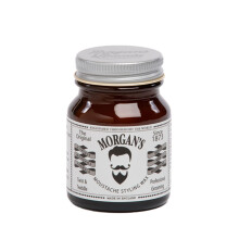 Morgan's Pomade Moustache Wax Ultra-Stijf, Sterke Natuurlijke Wax voor Moustache Styling