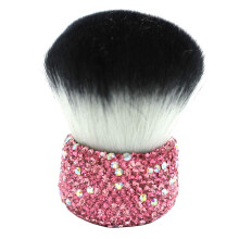 Bestbling Bling Bling Large Mineral Powder Brush Makeup Brush Cosmetic Brush Foundation b?rste Perfekt til stor d?kning Powder Bronzer (Pink)