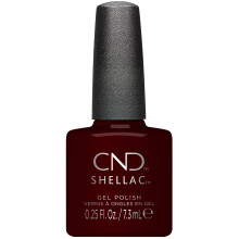 CND Shellac Gel Lak na nehty Dlouhotrvajc barva na nehty se tetcem se zakrivenm tvarem 390 Signature Lipstick 0,25 fl. oz