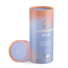Honestly pHresh Natural Biodegradable Paper Twist Up Prebiotic Deodorant Lavender Milk 1.8 Oz Baking Soda & Aluminum Free Safe for Sensitive S