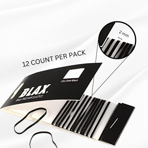 SMOOTHIES Blax Sngfree 2mm Schwarz, 12 Stück 2