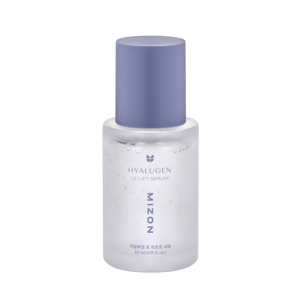Mizon Hyalugen Le Lift Serum With Hyaluronic Acid And Marine Collagen For Fine Lines And Wrinkles, Total Care, Youthful Skin, Refreshing Lifting, Prem