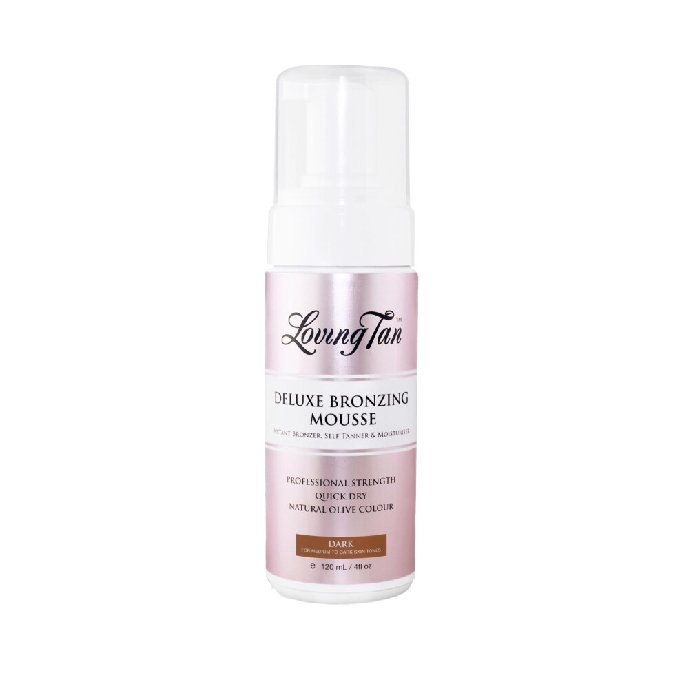 Loving Tan Deluxe Bronzing Mousse 120ml (Various Shades) - Dark - Image 4