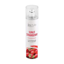 Instyle vune | Body & Hair Mist | Sunlit Jahodov vune | S panthenolem | CLEAN Vegan Bez parabenu Bez ftaltu | Prmiov lhev s rozpraovacem 8 fl O