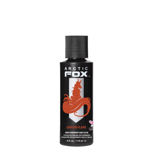 ARCTIC FOX Colorante per Capelli Vegano e Cruelty-Free Semipermanente (4 Fl Oz, GINGER FLARE)