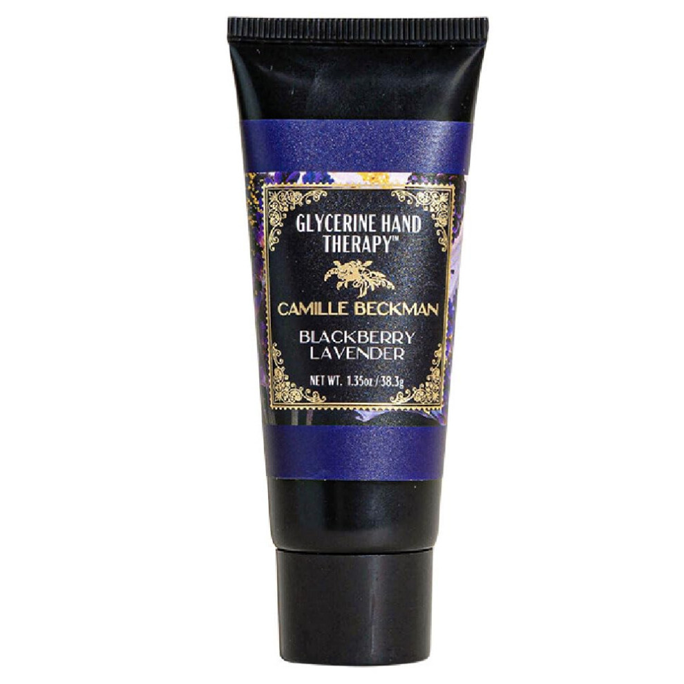 Camille Beckman Glycerine Hand Therapy Cream  Blackberry Lavender  1.35 Ounce-image-OPC-PHXPY68-NEW