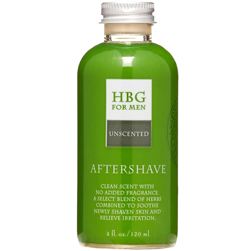 Honeybee Gardens Soothe & Refresh Herbal Aftershave with Aloe & Witch Hazel for Men - Unfragranced - The perfect blend for an all natural clean s-image-OPC-PHXPY66-NEW