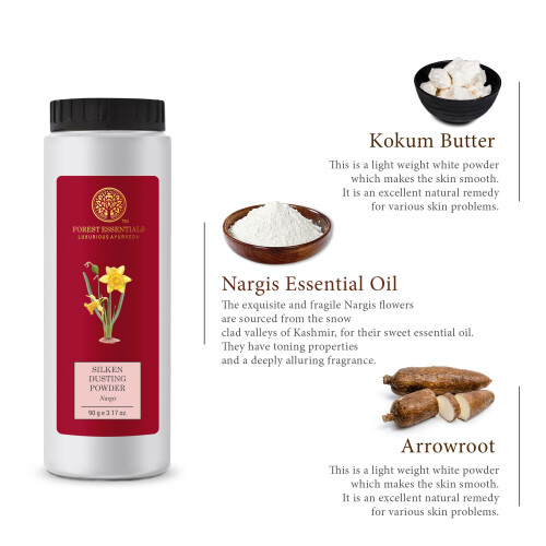 Forest Essential Seidenpuder Nargis 100g 2