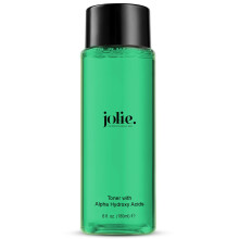 Jolie Toner W/Alpha Hydroxy Acids - kuorii, kirkastaa ja parantaa 4 unssia.