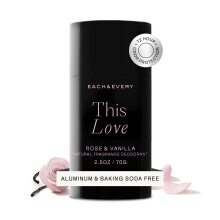 Each & Every Aluminiumfreies Deodorant fr Frauen und Mnner rein natrliches Deodorant fr empfindliche Haut, EWG-geprft sauberer, backnatronfr