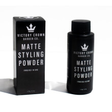 Victory Crown Matte Styling Powder Strong Hold No Shine Volumizing Body-Boosting Hair Powder with a Natural Matte Finish 0,7 Oz